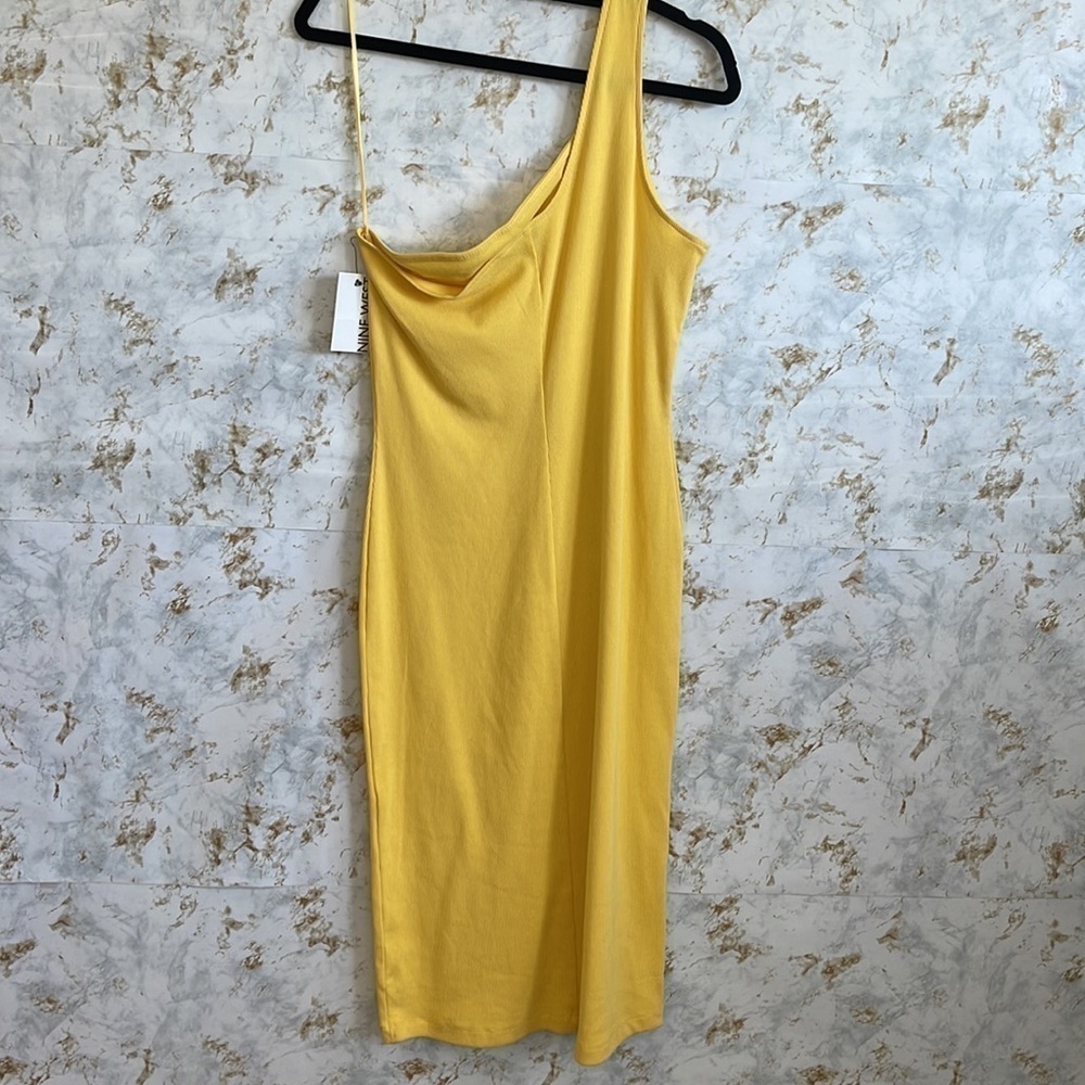 Nine West One Shoulder Dress l SIZE XL - Picture 3 of 8
